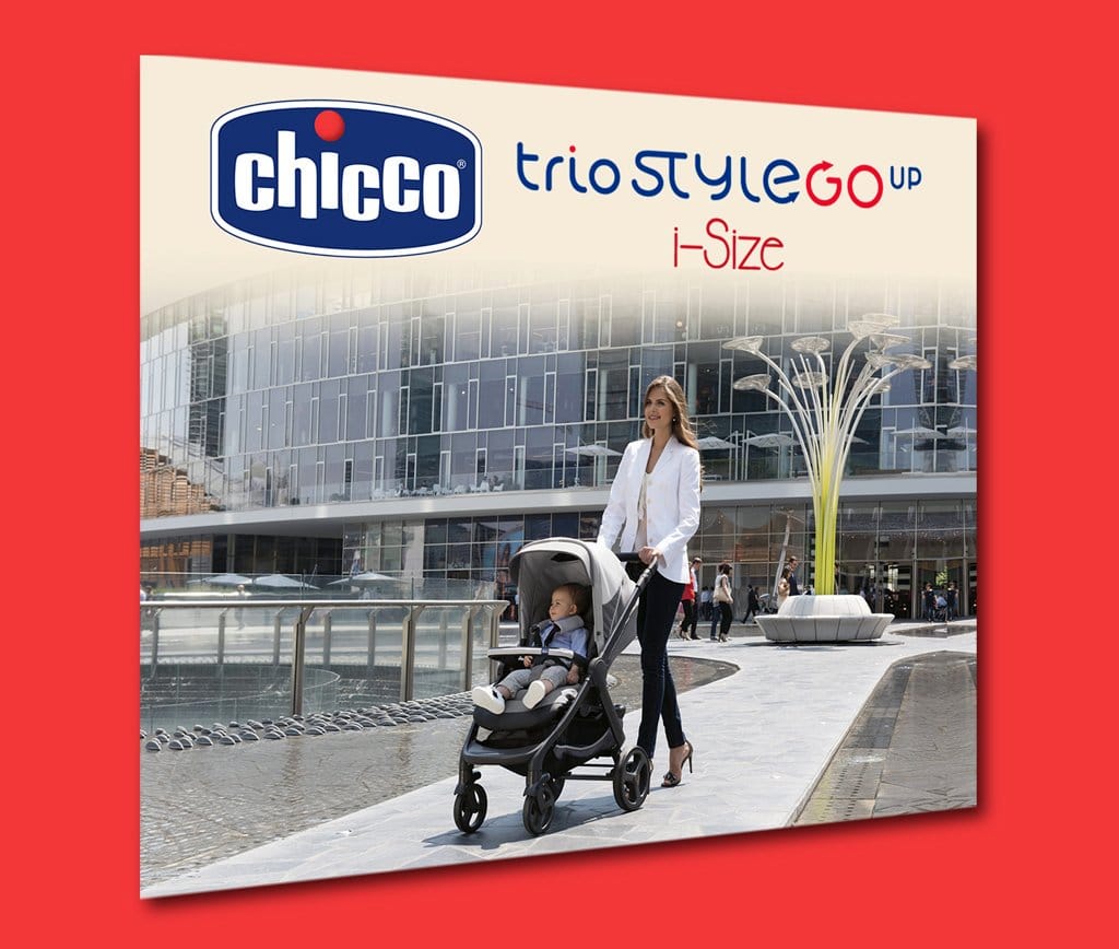 Page d'accueil du site Chicco · Campagne digitale, réalisé par Mooverflow