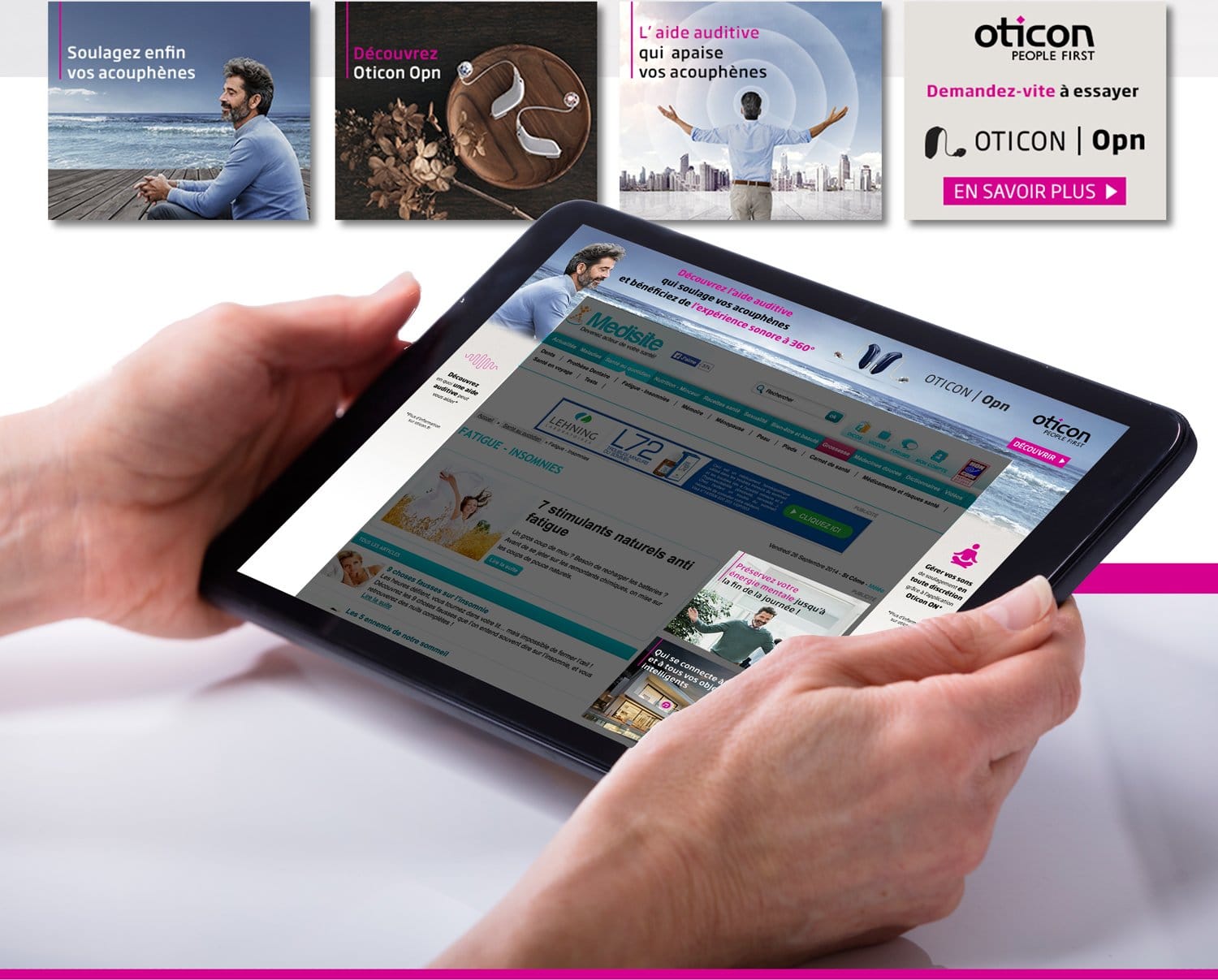 OTICON, réalisation Mooverflow