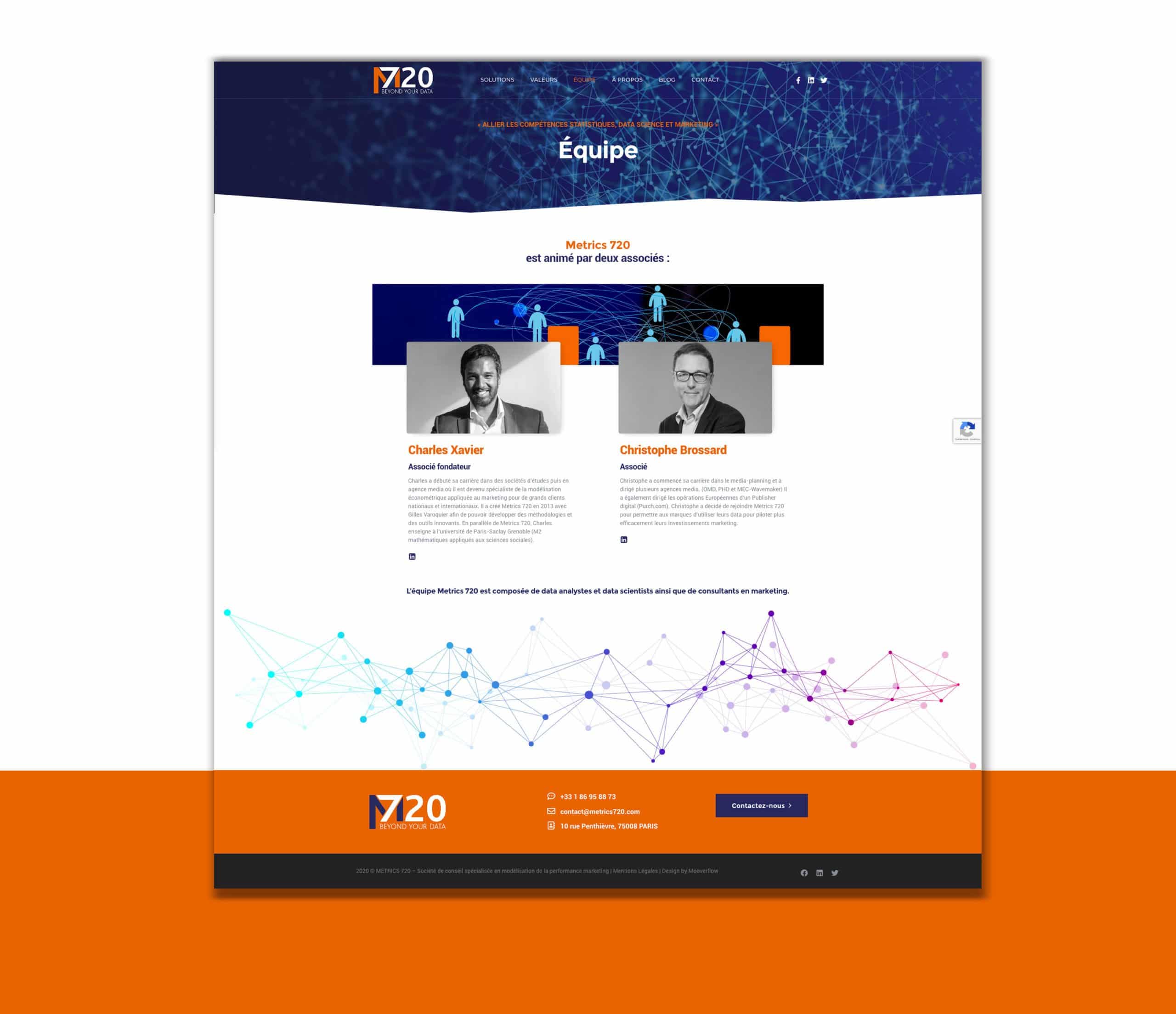 M720, réalisation Mooverflow
