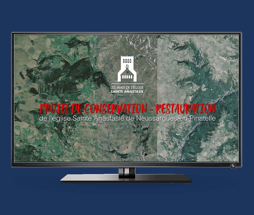 Page d'accueil du site ADESA · Logo et vidéo, réalisé par Mooverflow