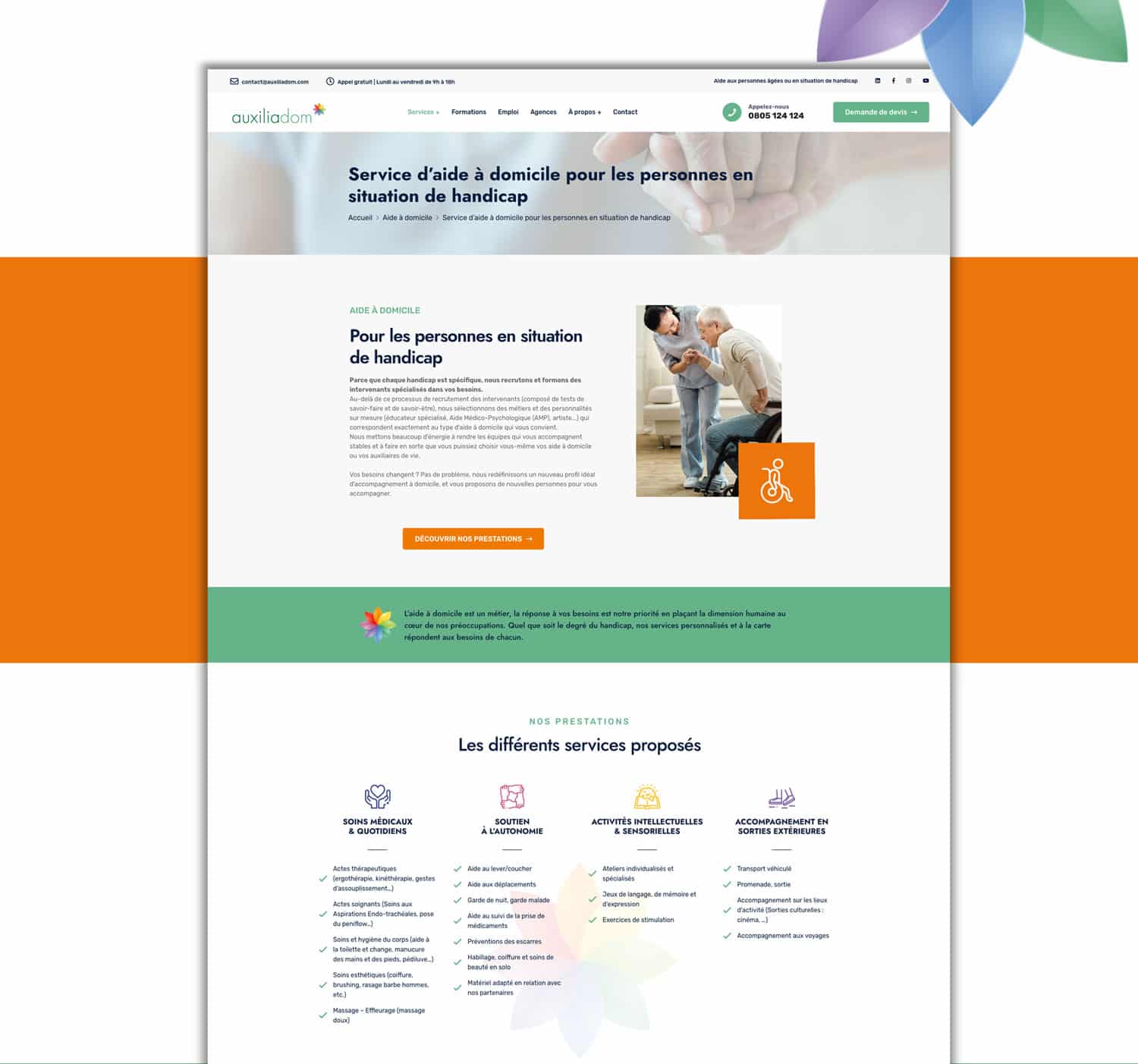 Auxiliadom, réalisation Mooverflow