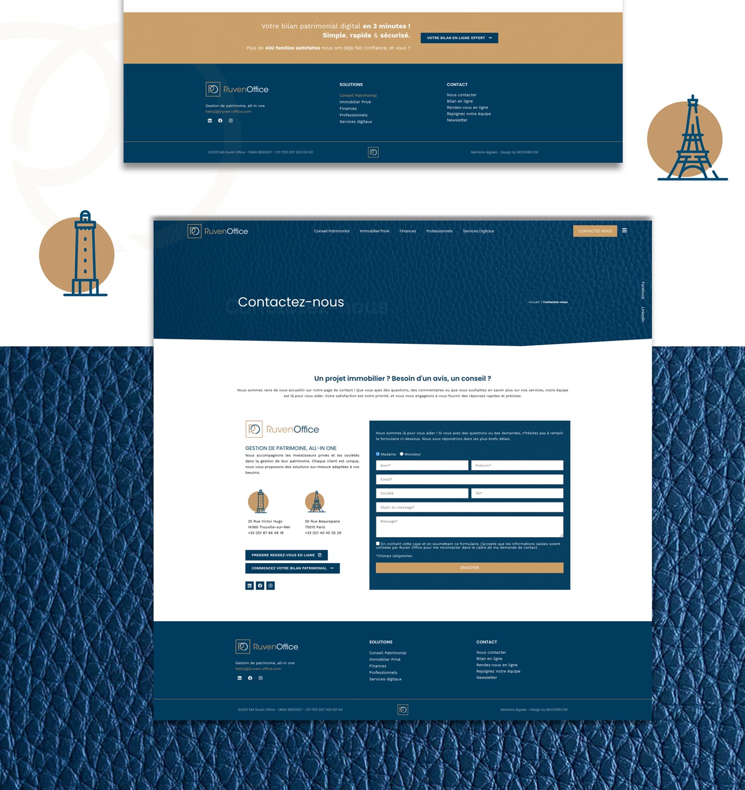 Ruven Office, réalisation Mooverflow