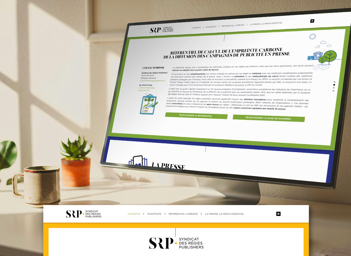 Syndicat des Régies Publishers, réalisation Mooverflow
