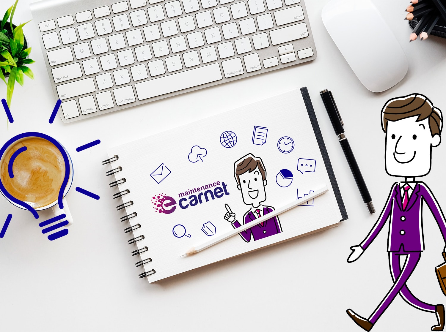 E-CARNET · Carnet Maintenance, réalisation Mooverflow