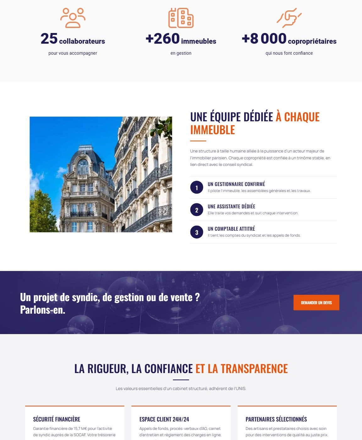 Site GID SAS, réalisation Mooverflow